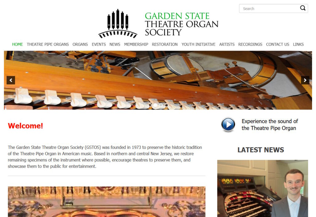 The Garden State Theatre Organ Society, Inc.