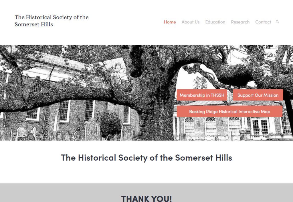 The Historical Society of the Somerset Hills